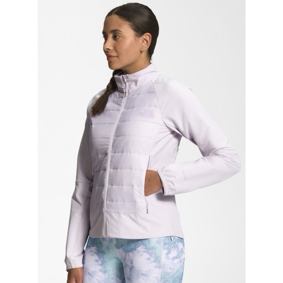 North Face Shelter Cove Hybrid Jacket Women's Size 3X Ivory Windproof Full Zip - Picture 5 of 6